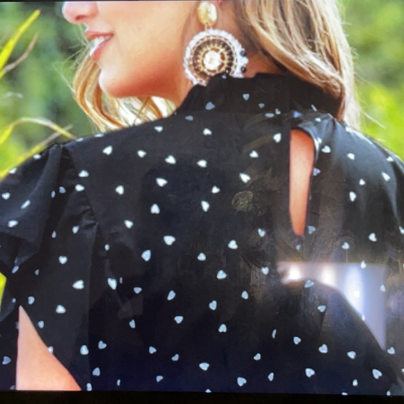 Last one ! 🔥small BOHO fall top 🔥Marcellas boutique NWT - Picture 4 of 7